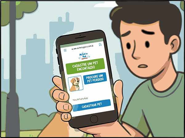 Passo 4: A pessoa escaneia o QR-Code com o celular